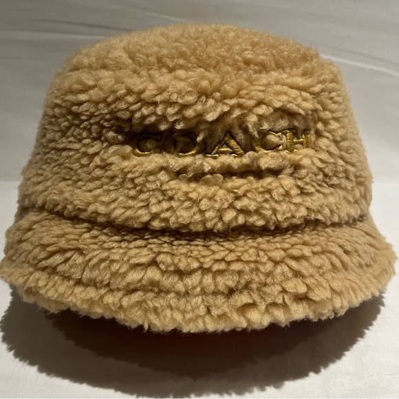 Coach Sherpa Bucket Hat CM750 Size XS/S - Picture 1 of 15